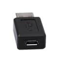 Miniatyrbilde 1 av 3: Micro USB Type B Hunn til USB Type A Hann Konverter Adapter Plugg