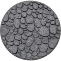 Miniatyrbilde 2 av 4: Reversible Stepping Stones - Miljøvennlig elve-stein-effekt dekorativ resirkulert gummi for hage, sti og uteplass 1 stein 45cm x 45cm (1 stein)