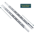 Pikkukuva 3 / 5: 1 Pari Liukukiskoa 9.68\" Täydellinen Laajennusliukukisko Kuulalaakeri Kaksisuuntainen Liukukisko (17mm x 246mm)