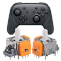 Miniatyrbillede 5 af 5: 10 stk. 3D Hall Effect Joystick Justerbar Uden Drift Tommelfingerstyrepinde Spil Joystick Modul Controller til
