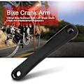 Miniatyrbild 2 av 5: Vevaxelarm för cykel 170mm Aluminiumlegering Vänster Handvev Enväxlad Vevarmset för Cykel Mountain Road Bike EQH