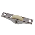 Miniatyrbillede 5 af 5: 6 stk. Hvide Døre Vindues Enkelt Nylon Glidehjul Rulle 62mm Længde