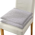 Miniatyrbillede 1 af 4: Stolepude, firkantet sædehynde skridsikker blød memory foam pude til light grey