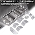 Miniatyrbilde 3 av 5: 13 stk Dekkstikker for dørarmstøttepanel for Class W177 W247 2020 Vindusglassløfteknapper