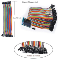 Miniatyrbillede 2 af 5: I2c Oled Display 0,96 tommer Iic Seriel Lcd Led Modul 128 64 Til Med 40 Stk Ledning
