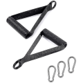 Miniatyrbillede 3 af 3: Triceps Push Pull Down Rope Cord, Heavy Duty Tricep Rope Cable Til Multi Gym