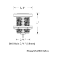 Miniatyrbillede 2 af 5: 12V lysdæmper, 19mm rustfri trykkdæmperkontakt til RV-bådslys dæmpning, 3/4 tommer borehul,