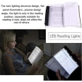 Miniatyrbillede 2 af 4: Bærbar Bogmærke Lampe Lightwedge Med Aftagelig Sideklips, Boglampe Led Læsning Lys Lampe Bræt Familie Studie Lys Øjenpleje Læselampe