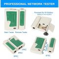 Miniatyrbillede 5 af 5: Netværkskabels Tester RJ45 Krympeværktøjssæt Cat5 Cat5e Ethernet