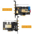 Miniatyrbillede 4 af 5: Ny version M.2 B-key Usb3.0 Pcie Dual-bus 5g- Wwan-kort Adapter Netværkskort