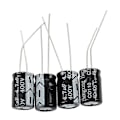 Miniatyrbillede 2 af 5: 10 x 4,7uf 400v 105c Elektrolytkondensator 8x12m