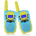 Pikkukuva 1 / 4: Laadukkaat lasten walkie-talkie-laitteet, joissa on 22 kanavaa ja taustavalaistu LCD-taskulamppu