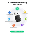 Miniatyrbillede 3 af 5: Bluetooth-adapter til pc Usb Bluetooth Dongle 5.0 Specielt til Windows 7 8.1 10 11 Desktop