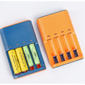 Miniatyrbillede 4 af 5: Hurtigopladeradapter Usb 4 slots Batteriopladningsværktøj til 1 til 4 stk. Aa/aaa