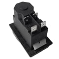 Miniatyrbillede 3 af 5: Elektromagnetiske afbrydere Trykknapafbrydere til havemaskiner Kjd17 220v 4 Pin -terminaler