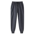 Miniatyrbillede 2 af 3: Herrebukser Bukser Sweatpants Hip-hop Bukser Legging Polstret Casual Bukser Dark Gray M