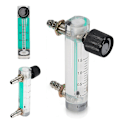 Miniatyrbillede 2 af 4: Lzb-6m Oxygen Air Flow Meter 0-1,5 Lpm Flowmeter Med Kontrolventil Registrer Flow