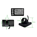 Miniatyrbillede 2 af 5: 1 stk. 36v 17a 250w 350w motorstyring E-bike børsteløs hastighedsstyring og S866 LCD-display,con