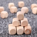 Miniatyrbilde 2 av 5: 50 stk fargede terninger blanke terninger sekssidede spillterninger terninger i tre frekke terninger