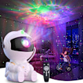 Miniatyrbild 1 av 5: Astronaut Galaxy Projektor Stjärnhimmel Nattlampa Projektor med Fjärrkontroll, USB-driven 360° Justerbar Rymdfarare Ljusprojektor