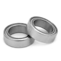 Miniatyrbillede 3 af 4: 4 stk. rustfrit stål kuglelejer metal afskærmet Smr128zz 8*12*3.5mm
