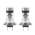 Pikkukuva 4 / 5: 2 kpl H7 6000k 100w Led 20-smd Projektori Sumuajovalo Ajovalo DRL Polttimot Hid
