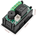 Miniatyrbilde 3 av 5: 12v digital termostat multifunksjonell termostat med sensor, temperaturområde: -50~110