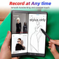 Miniatyrbillede 5 af 5: Stylus til Samsung Galaxy Z Fold 4 Elektromagnetisk Pen Stylus Understøtter Ikke Bluetooth Kompatibel Foldbar Skærm Stylus Z6e6