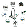 Pikkukuva 4 / 5: PCI-PCI-sovitin PCIe kahdelle PCI-paikalle laajennus USB 3.0 lisäkortti S-muunnin F