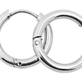 Miniatyrbilde 4 av 5: Brand X Hoop Ørepynt Kirurgisk Rustfritt Stål 8 Mm 10 Mm 12 Mm Steal-8/10/12mm