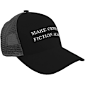 Miniatyrbillede 1 af 5: Gør Orwell Fiktion Igen Trucker Hat - Mesh Baseball Snapback Cap Udendørs til Mænd Kvinder BA-2083