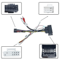 Pikkukuva 2 / 5: Auton audio 16-pin virtajohtosarja-adapteri audiojohtosarja Canbus-laatikolla B200/w211/ml/vito/viano 2005-2