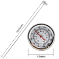 Miniatyrbilde 4 av 5: Kompostjord Termometer med Lang Skaft - Rask Respons Rustfritt Stål 20 Tommer - Måleprobe - Fahrenheit