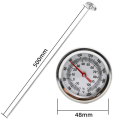 Miniatyrbillede 4 af 5: Kompostjord Termometer med Lang Stang - Hurtig Respons Rustfrit Stål 20 Tommer - Måleprobe - Fahrenheit