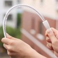 Miniatyrbilde 3 av 5: Rengjøringsbørste for rengjøring av takrenner Fleksibel takrennebørste for tette vasker