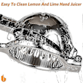 Miniatyrbillede 3 af 4: Citronpresser, robust rustfrit stål 304 Citronpresser Premium kvalitet