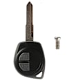 Miniatyrbillede 2 af 5: Fjernbetjening til bilnøgle, 2 knapper + uklippet nøgleblad, reservedel til Suzuki Vauxhall Agila, biltilbehør