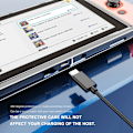 Miniatyrbild 3 av 4: Fodral för Nintendo Switch Transparent TPU Skyddande Fodral