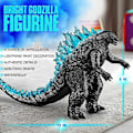 Miniatyrbilde 2 av 4: 2021 Godzilla Actionfigur 12\" Hode til Hale Actionfigur Leker for B