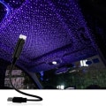 Miniatyrbillede 1 af 4: Bil Usb Stjerneloft Stjernehimmel Projektionslampe Tag Atmosfære Led Nattelys