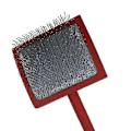 Miniatyrbillede 2 af 2: Chris Christensen Big G Slicker Brush Til Kæledyr