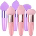 6 st Makeup Svamp Svamp Makeup Borstar Foundation B