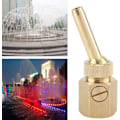 Miniatyrbilde 4 av 5: Messing Universal Justerbar Fontenedyse Rett Fontene