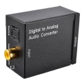 Miniatyrbilde 5 av 5: Digital til analog lydkonverter optisk fiber Toslink koaksial signal til Rca R/l lyddekoder Spd