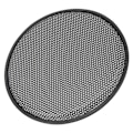Pikkukuva 4 / 5: 12 tuuman kaiuttimen ritilä, rauta, subwoofer-kaiuttimen pyöreä suoja, ääniverkon suoja, autolle ja matkailuautolle