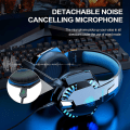 Miniatyrbild 4 av 5: Bluetooth trådlösa hörlurar med mikrofon, ps4 spelheadset för PC, Xbox One, Ps5 Blue