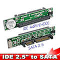 Miniatyrbillede 2 af 5: IDE til Sata 2.5 Tommer IDE Hun 40 Pin Port til 2.5 Sata Hun 1.5Gbs Seriel Adapter Konverter Understøtter ATA 133 100 HDD CD DVD