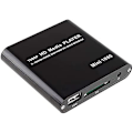 Miniatyrbillede 1 af 5: AGPtek Sort Mini Full HD 1080P Digital Streaming Media Player - MKV/RM-SD/USB HDD - HDMI CVBS YPbPr