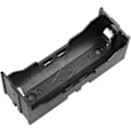 Miniatyrbillede 5 af 5: 2 stk. 126650 Batteriholderetui, med Pins 1 Slot Sort