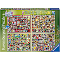 Miniatyrbild 1 av 5: Ravensburger The Wonderful World of Colin Thompson No.1 Pussel (4 x 500 bitar)